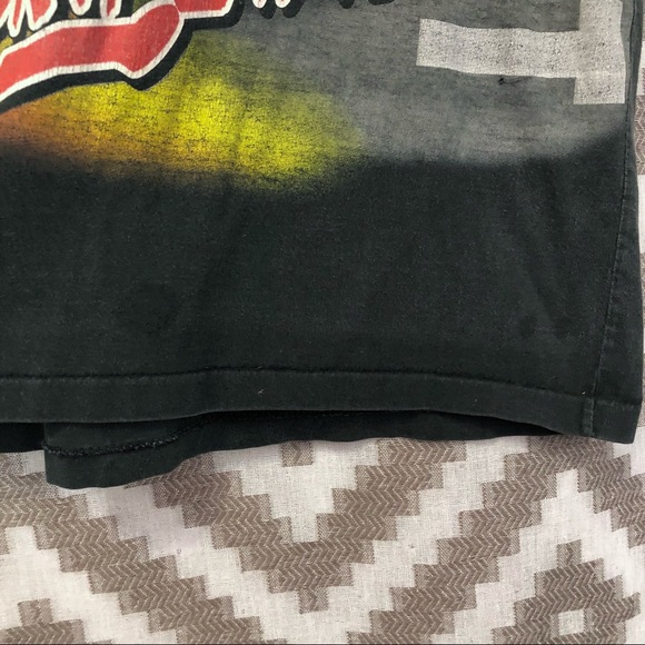 Vintage 90s Chase Authentics NASCAR Dale Earnhardt All Over Print T Shirt - Picture 5 of 8